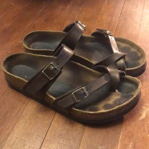 Birkenstock Mayari - toffee - sz39 (W8-8.5)